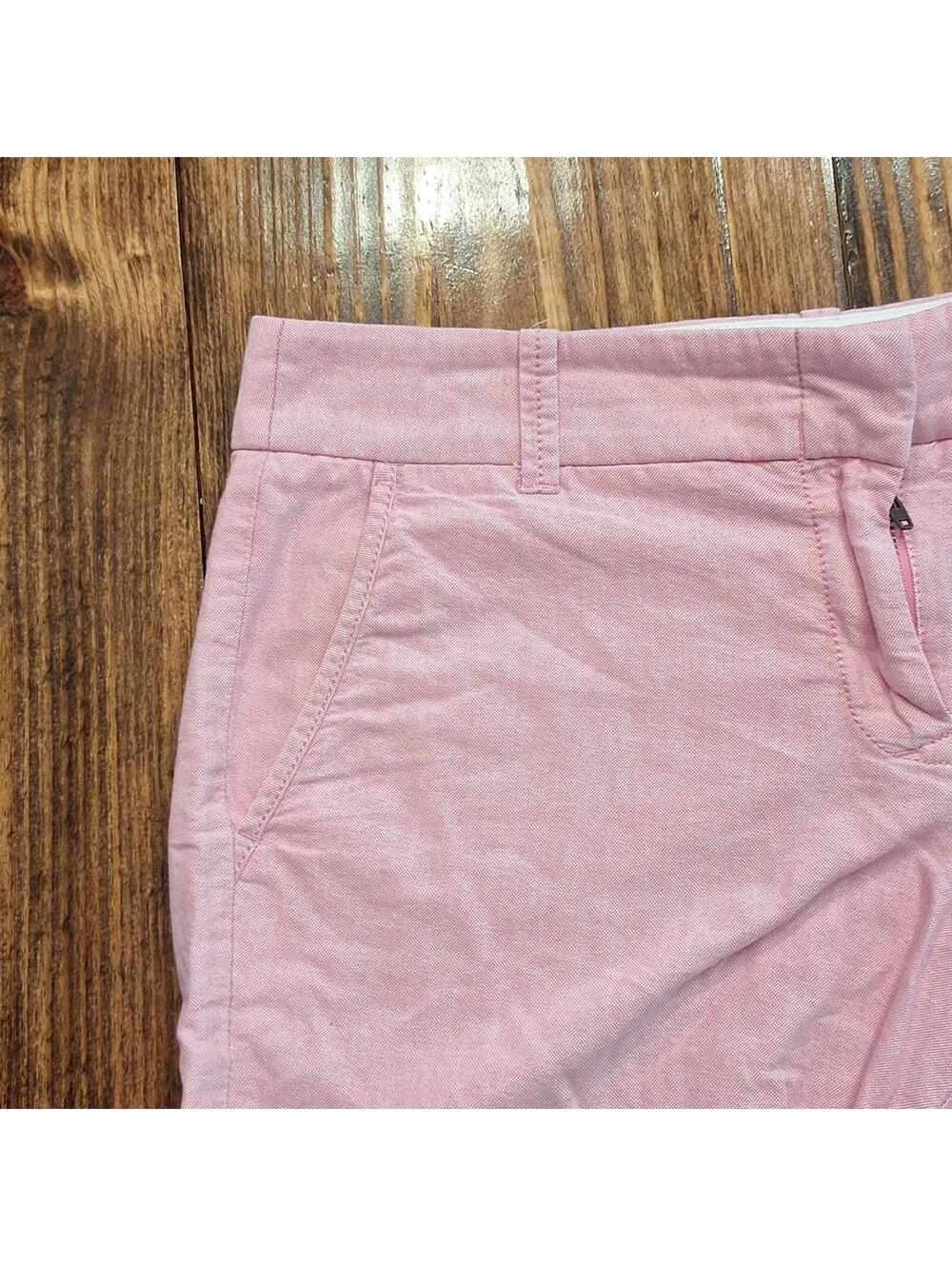 J. Crew 100% Cotton City Fit Pink Short Size 6 - Picture 2 of 5